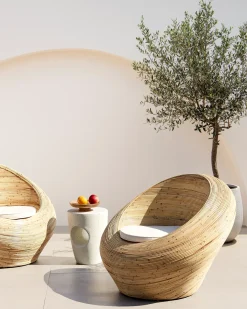 Havelænestol MAIORI Rattan Naturlig