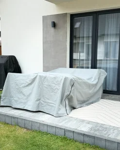 Havemøbelovertræk CHUVA 200 cm 185 cm 75 cm Grå