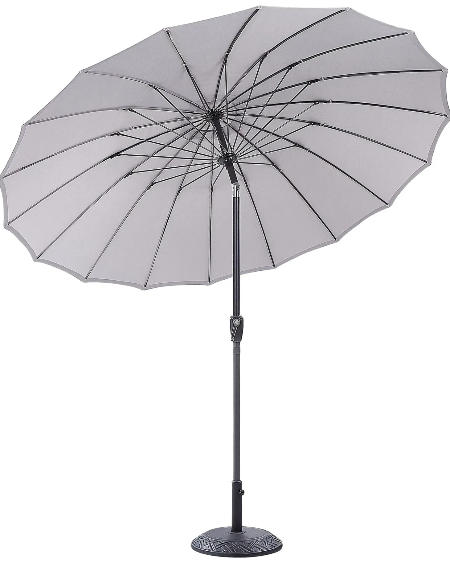 Haveparasol 255 cm BAIA Lysegrå