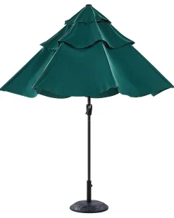 Haveparasol 285 cm BIBIONE Smaragdgrøn
