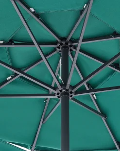 Haveparasol 285 cm BIBIONE Smaragdgrøn