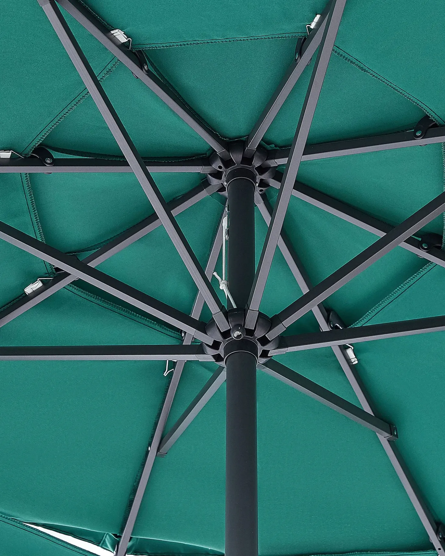 Haveparasol 285 cm BIBIONE Smaragdgrøn
