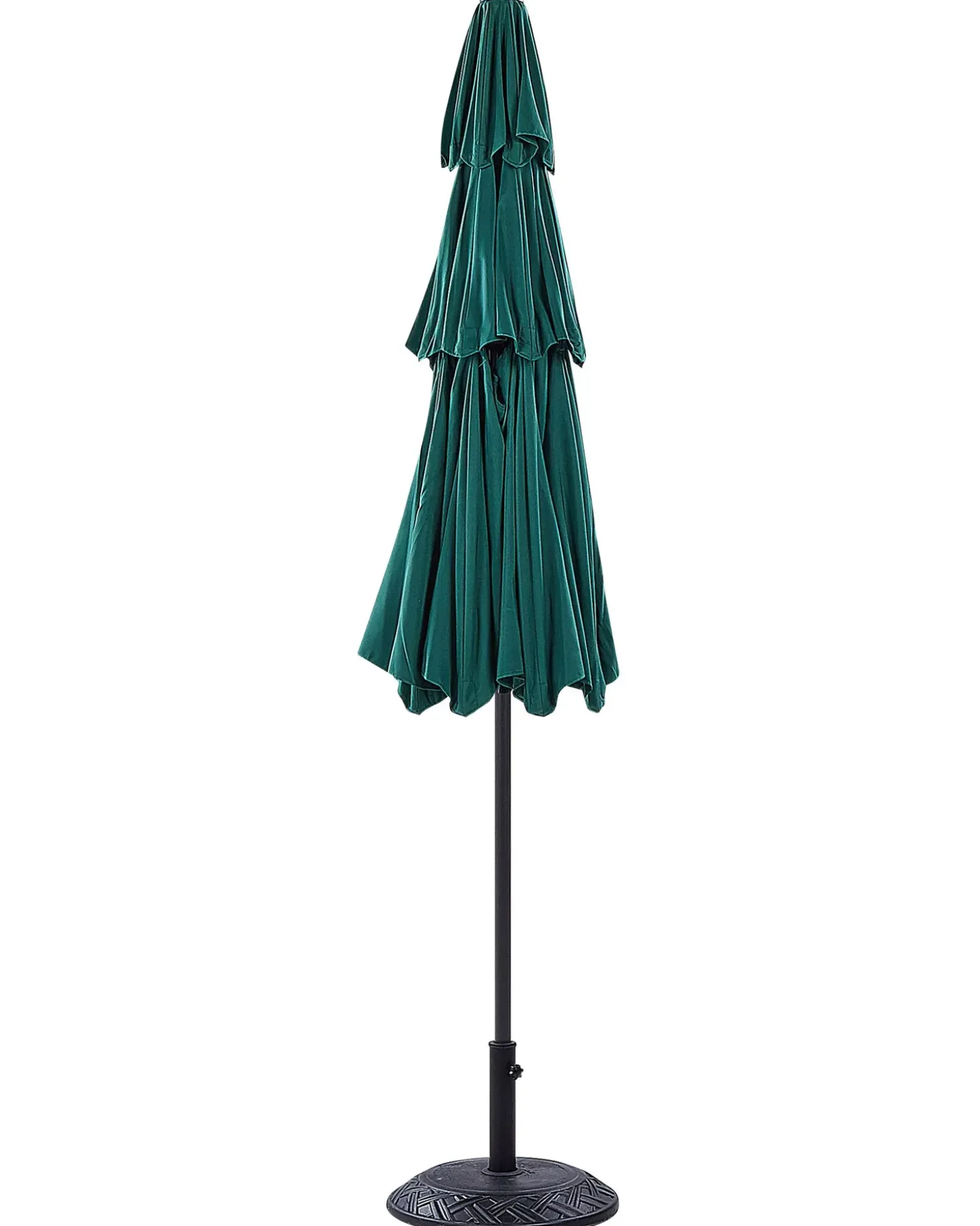 Haveparasol 285 cm BIBIONE Smaragdgrøn