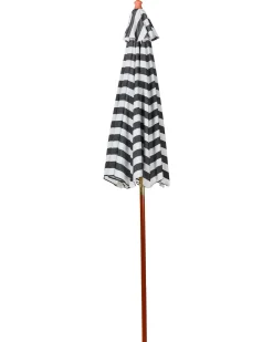 Haveparasol 260 cm FERENTILLO Sort/hvid