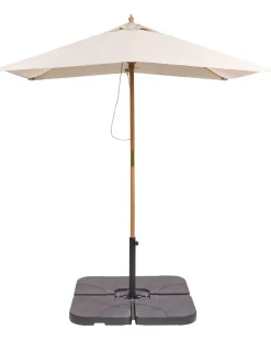 Haveparasol 195 cm FLAMENCO Lys Beige