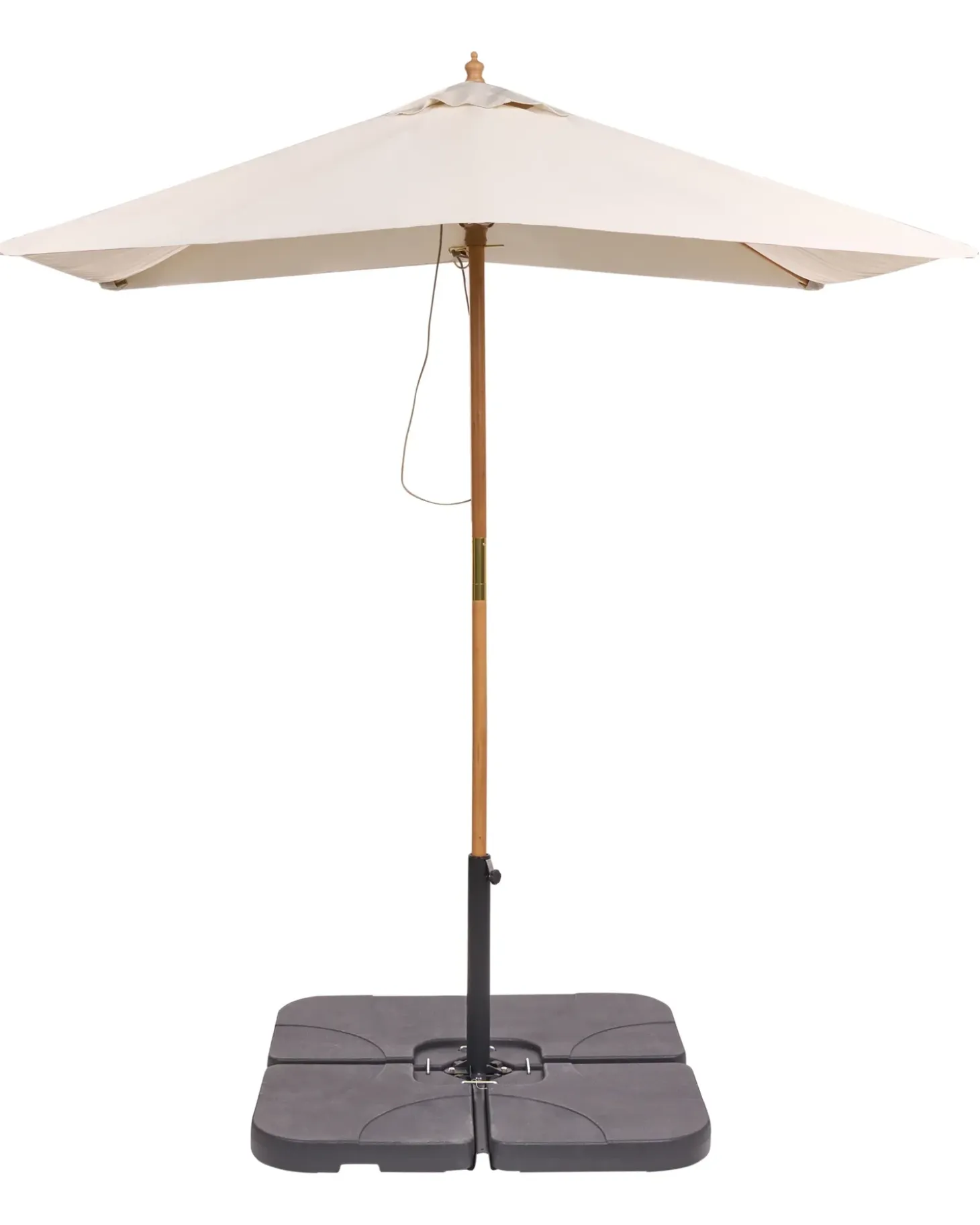 Haveparasol 195 cm FLAMENCO Lys Beige