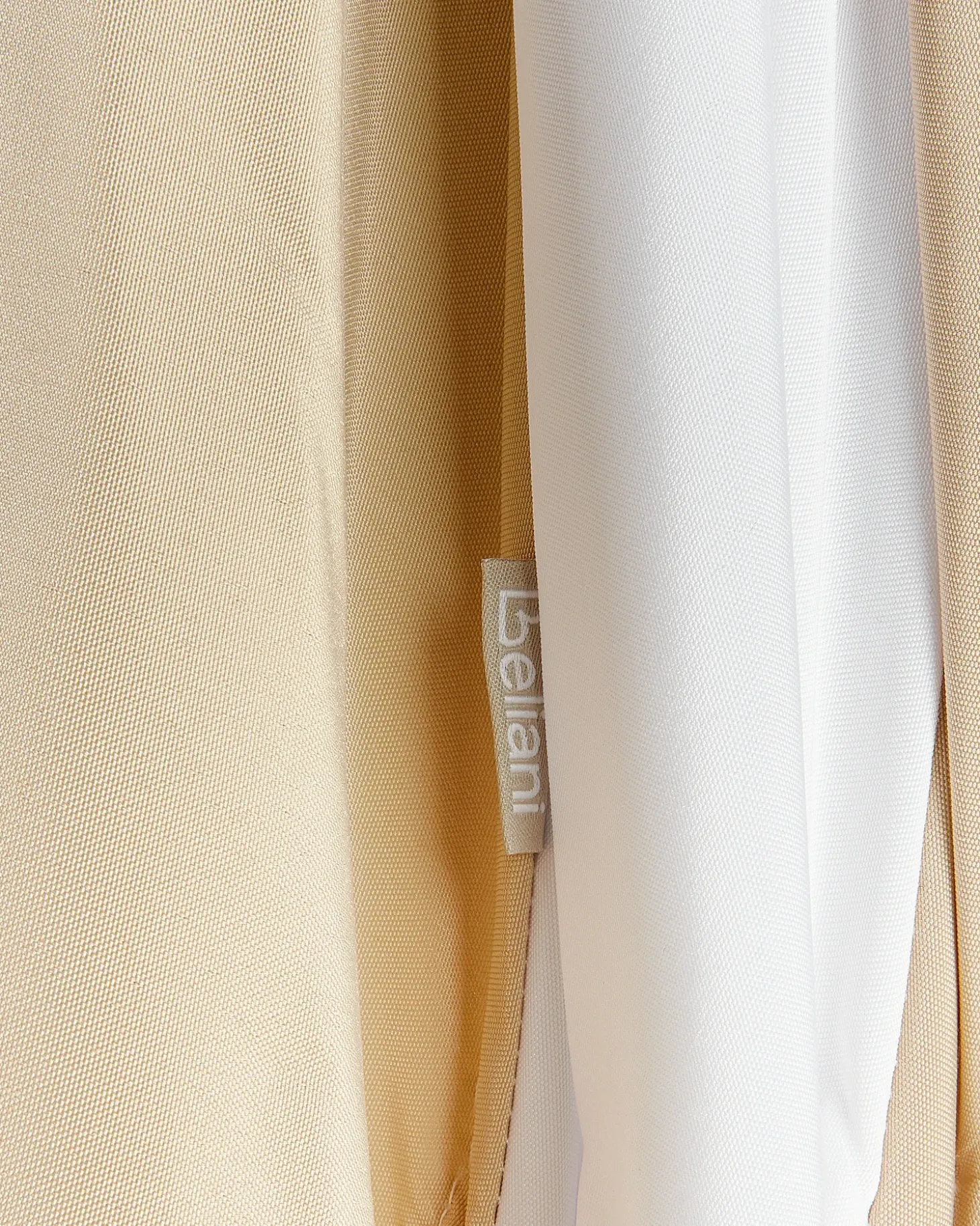 Haveparasol 245 cm MINOA Hvid/beige