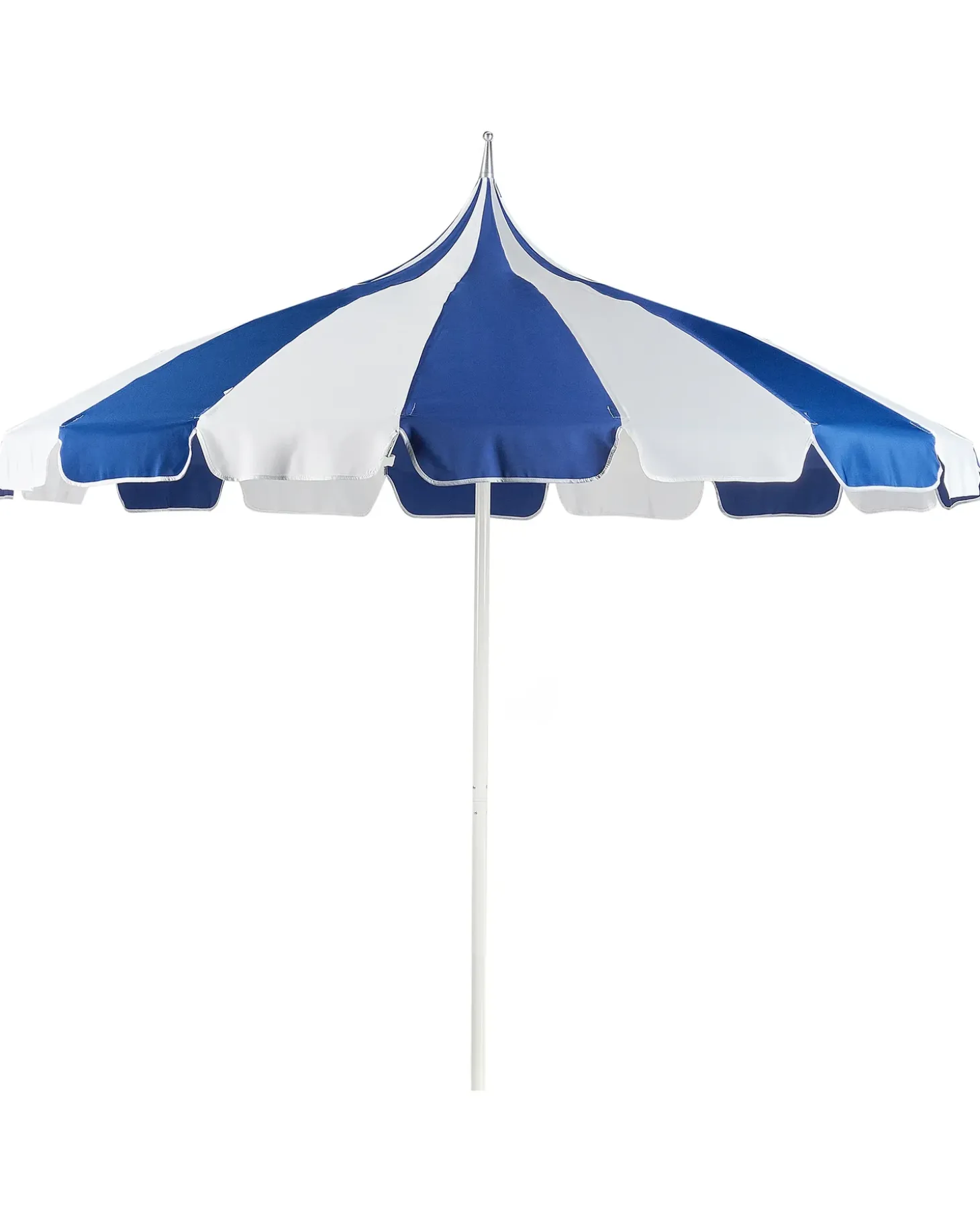 Haveparasol 245 cm MINOA Hvid/blå