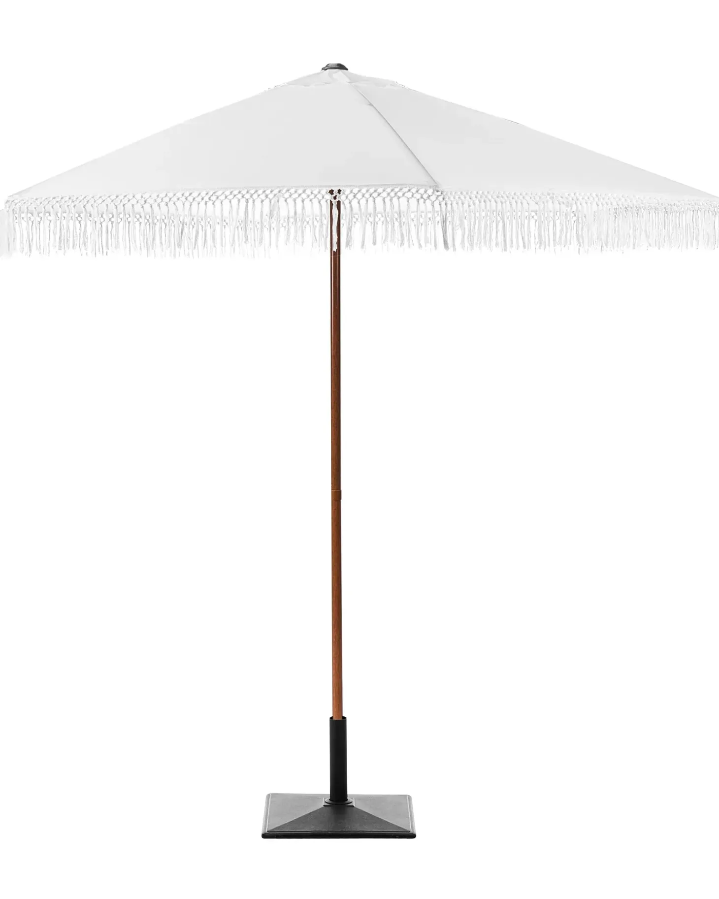 Haveparasol 258 cm MURASA Hvid