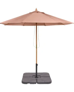 Haveparasol 270 cm TOSCANA Brun