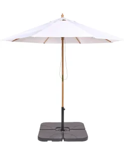 Haveparasol 270 cm TOSCANA Cremehvid
