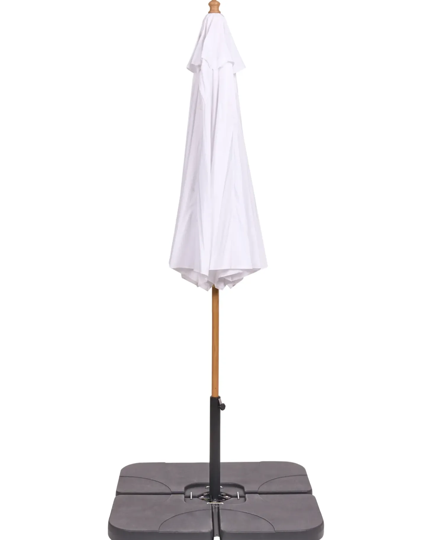 Haveparasol 270 cm TOSCANA Cremehvid