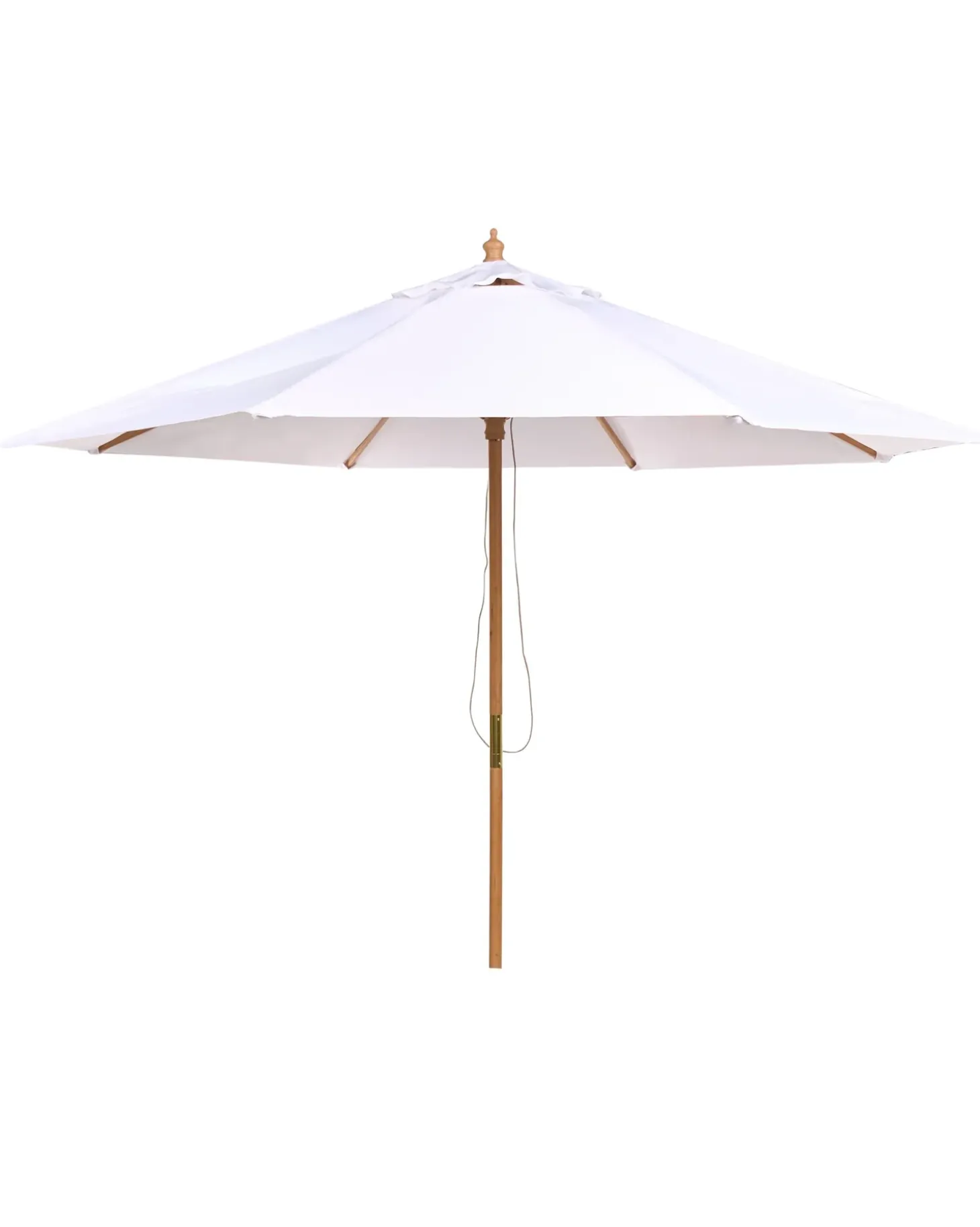 Haveparasol 270 cm TOSCANA Cremehvid