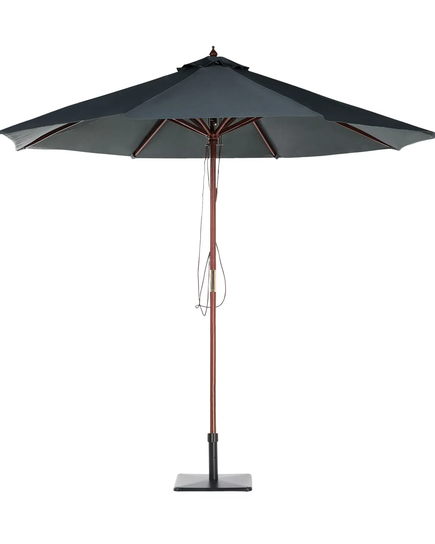 Haveparasol 270 cm TOSCANA Mørkegrå