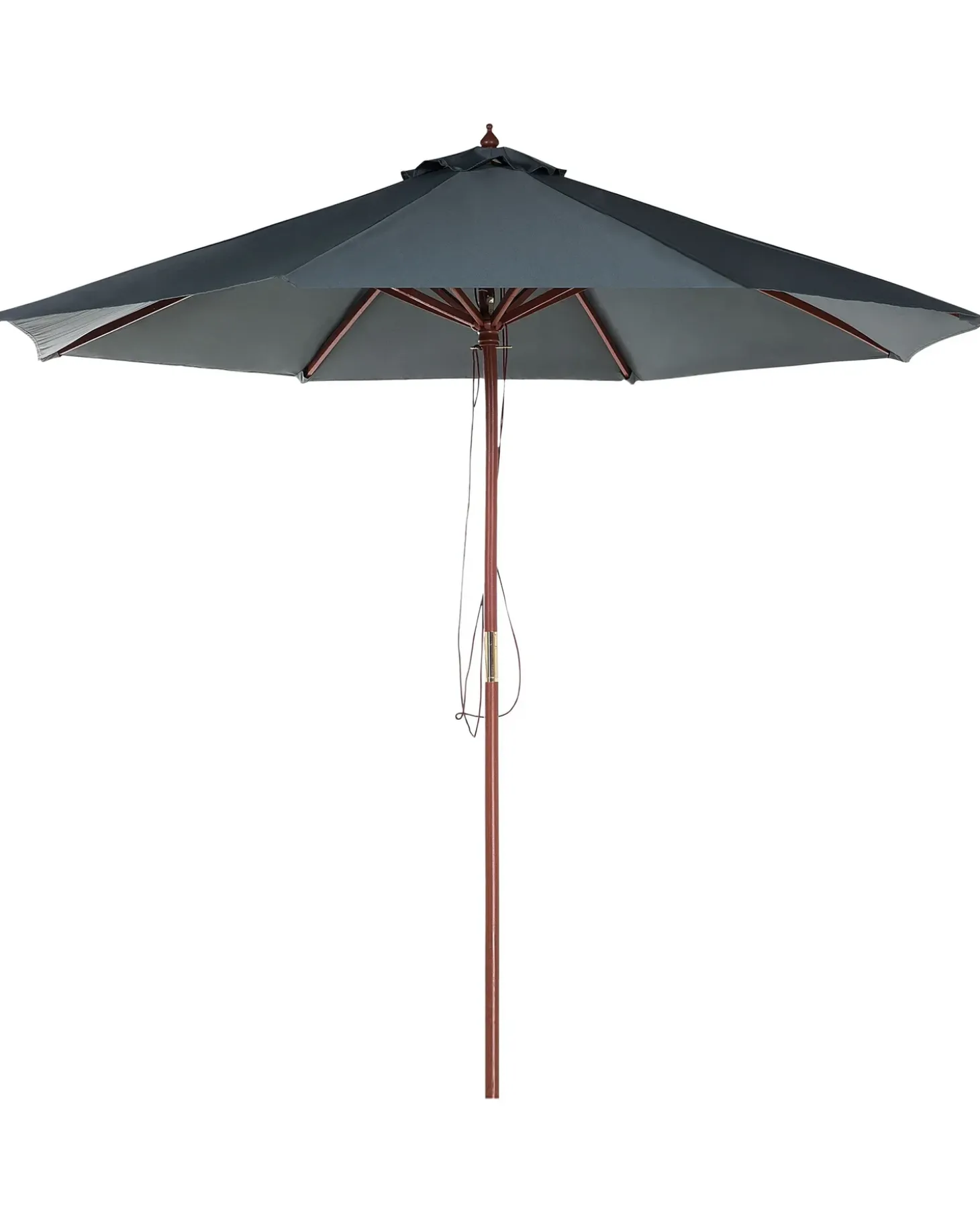 Haveparasol 270 cm TOSCANA Mørkegrå