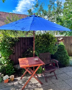 Haveparasol 270 cm TOSCANA Navy Blå