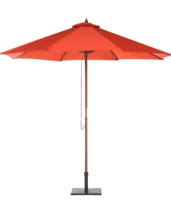 Haveparasol 270 cm TOSCANA Rød