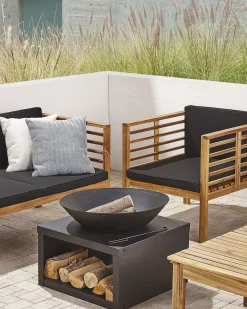 Havepejs TANARA Metal Sort