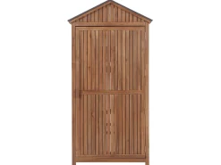Haveskab SAVOCA Akacietræ 200 cm 100 cm Brun
