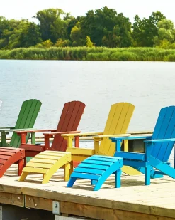 Haveskammel ADIRONDACK Gul