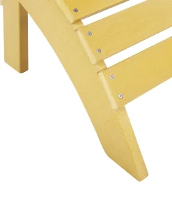 Haveskammel ADIRONDACK Gul