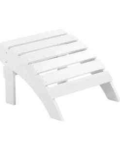 Haveskammel ADIRONDACK Hvid