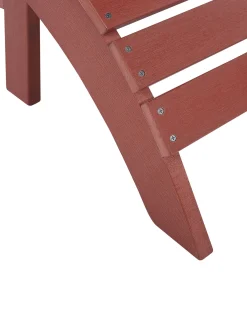 Haveskammel ADIRONDACK Rød