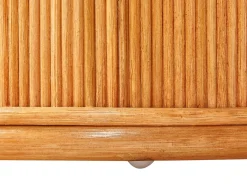 Havesofabord AIROLE 150 cm 70 cm Rattan Brun