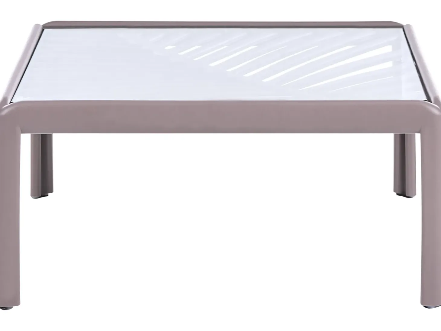 Havesofabord FERRETTI 69 cm 69 cm Brungrå