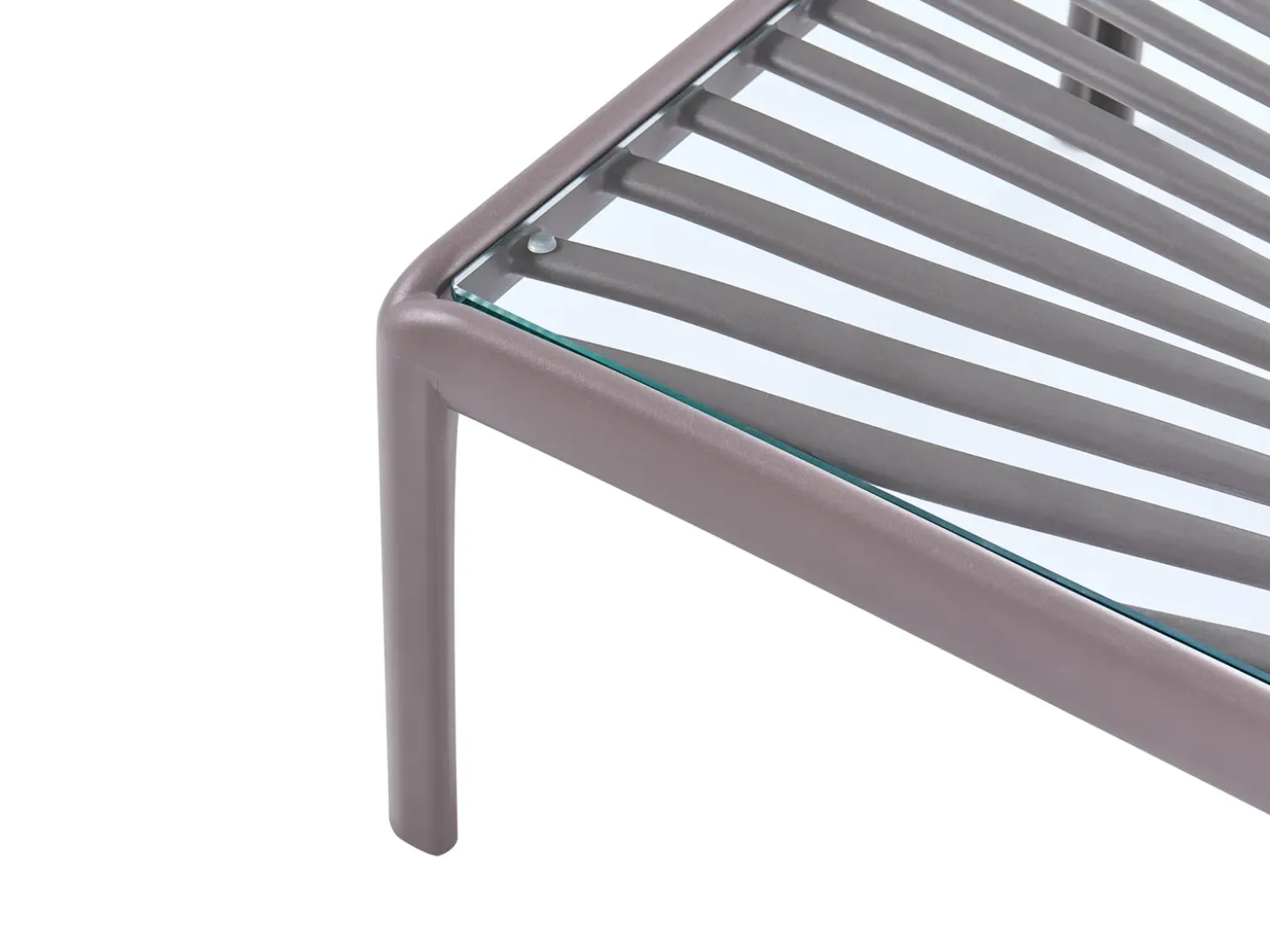 Havesofabord FERRETTI 69 cm 69 cm Brungrå