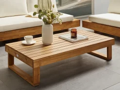 Havesofabord MARETTIMO 60 cm 110 cm Certificeret akacietræ Brun