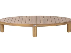 Havesofabord NUMANA 140 cm 70 cm Akacietræ Lysebrun