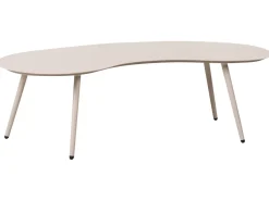 Havesofabord PARORI 65 cm 130 cm Metal Beige