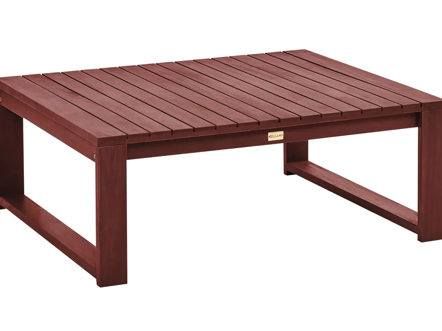 Havesofabord TIMOR 90 cm 75 cm Akacietræ Mørkerød