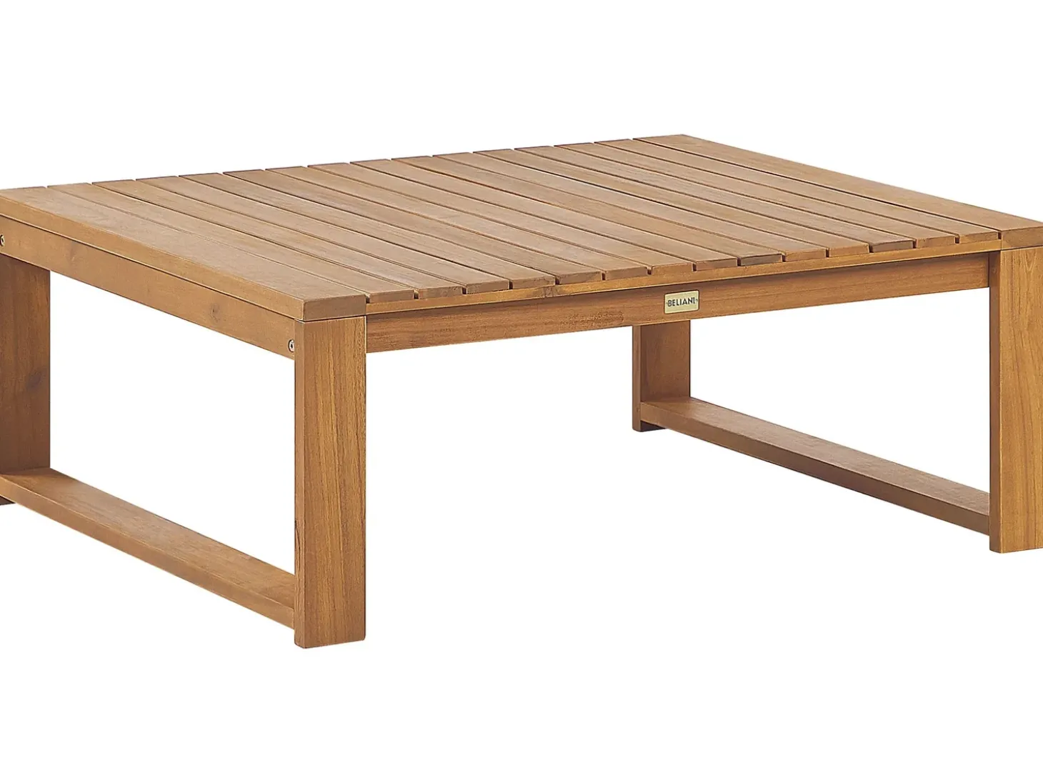 Havesofabord TIMOR 90 cm 75 cm Certificeret akacietræ Lysebrun
