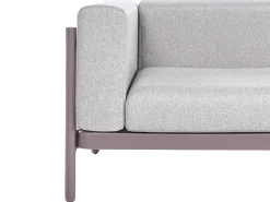 Havesofa 2 personers FERRETTI Brungrå
