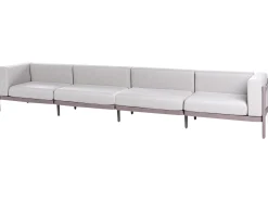 Havesofa 4 personers FERRETTI Brungrå