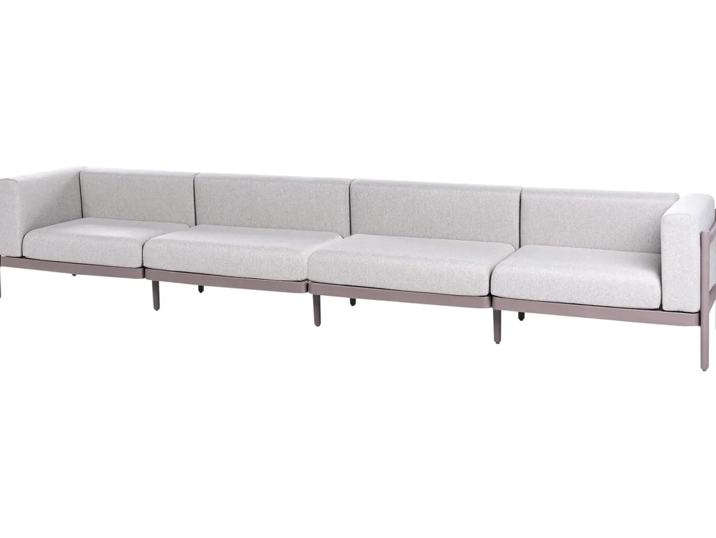 Havesofa 4 personers FERRETTI Brungrå