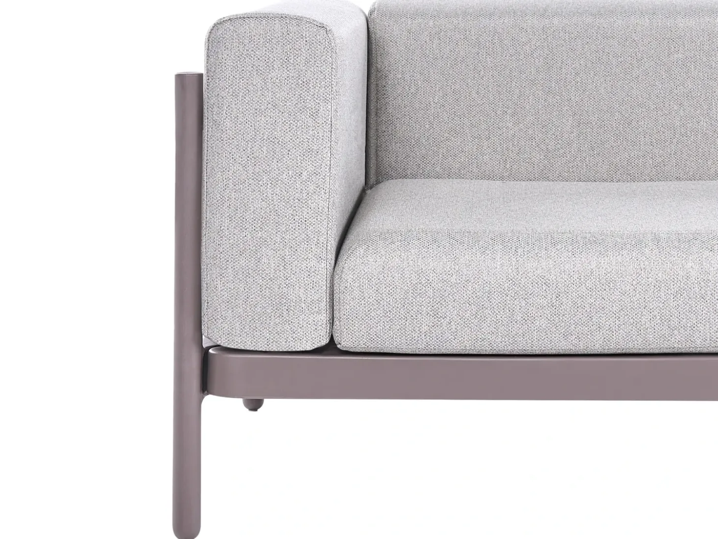 Havesofa 4 personers FERRETTI Brungrå