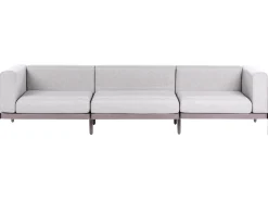 Havesofa 3 personers FERRETTI Brungrå