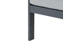 Havesofa 3 personers KIATO Metal Mørkegrå