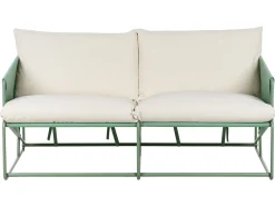 Havesofa 2 personers PONTE Metal Grøn