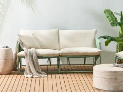 Havesofa 2 personers PONTE Metal Grøn