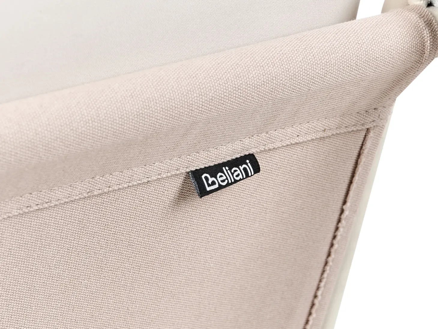 Havesofa 2 personers PONTE Metal Lys Beige