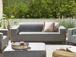 Havesofa 2 personers ROVIGO Grå