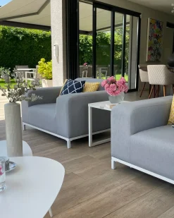Havesofa 2 personers ROVIGO Grå