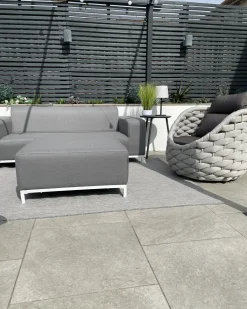 Havesofa 2 personers ROVIGO Grå
