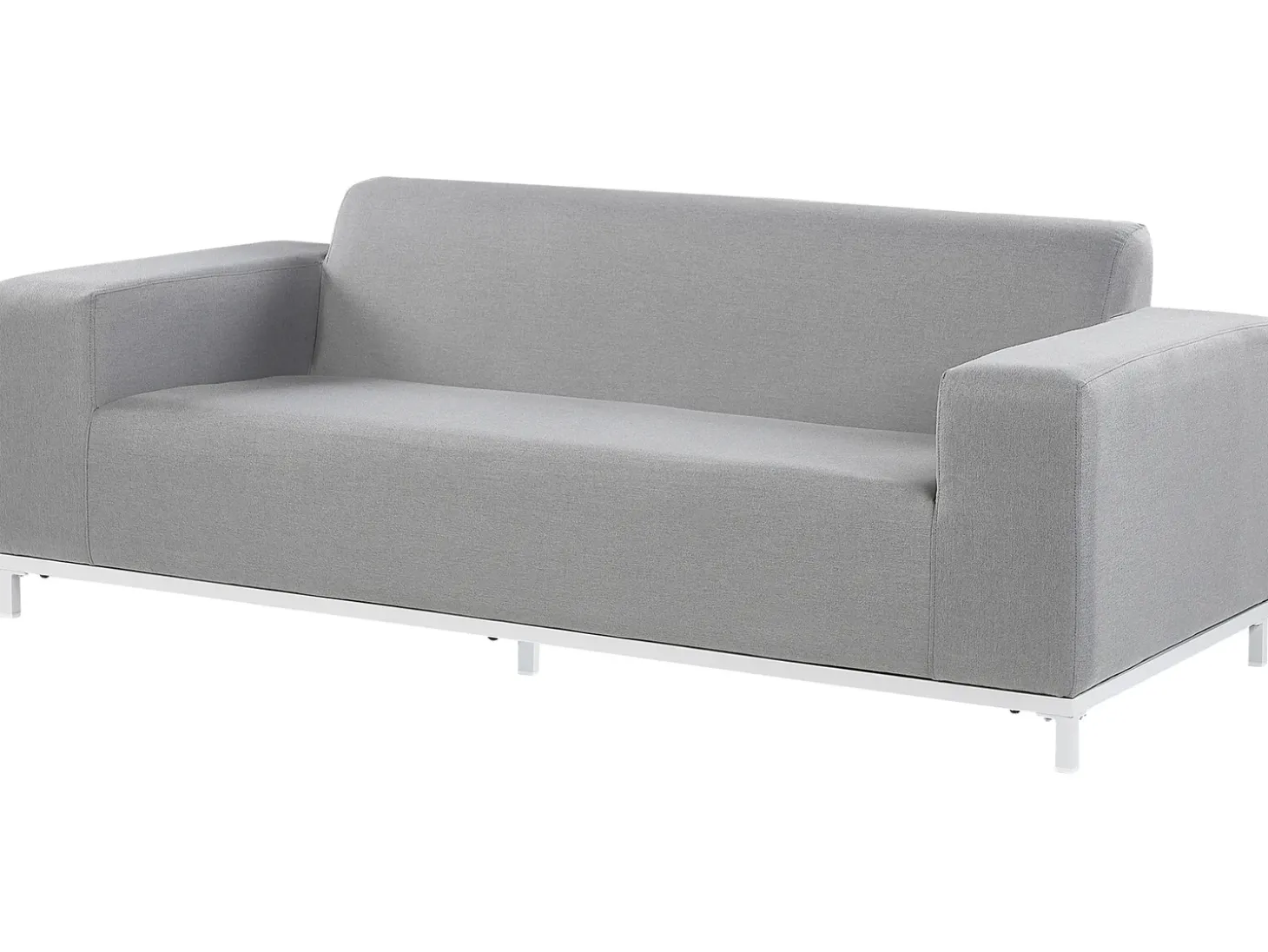 Havesofa 2 personers ROVIGO Lysegrå