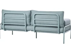 Havesofa 2 personers SOLOFRA Metal Mintgrøn