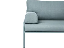 Havesofa 2 personers SOLOFRA Metal Mintgrøn